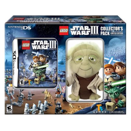 LEGO Star Wars III: The Clone Wars [Nintendo DS] - Collector's Pack Limited Edition Game & Yoda Plush Set