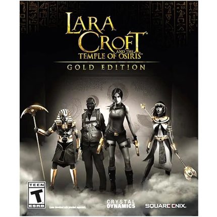Lara Croft and the Temple of Osiris Gold Edition Bundle (Game not Included) - Crystal Dynamics - Mini Lara Figure, Map, Art Book