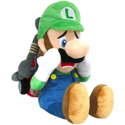 Luigi's Mansion - Luigi with Poltergust G-00 Plush (10") - Little Buddy