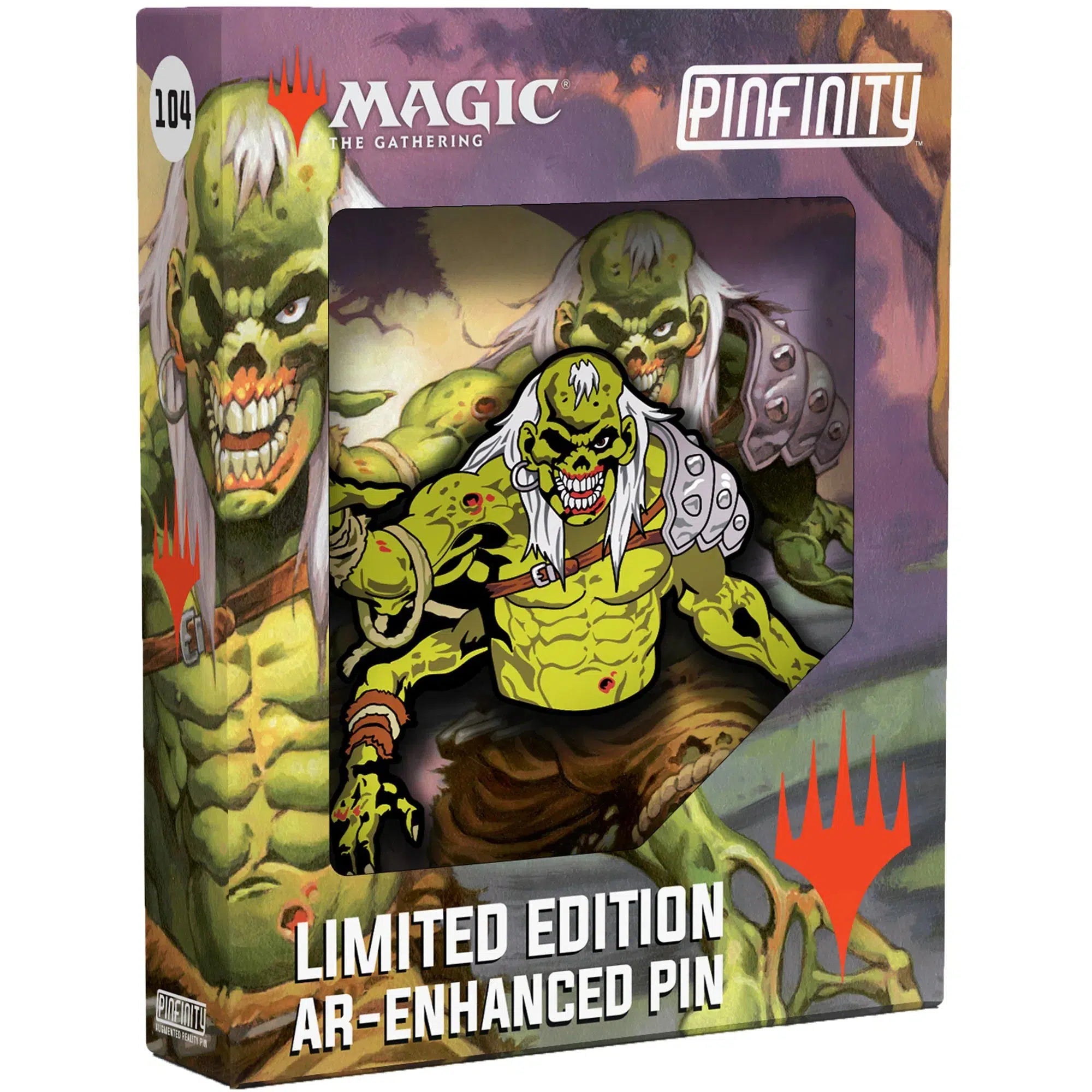 Magic-The-Gathering-Noxious-Ghoul-Pin-Badge-Limited-Edition-Augmented-Reality-Pinfinity-The-Black-Collection-104 Magic The Gathering - Noxious Ghoul Pin Badge (Limited Edition, Augmented Reality) - Pinfinity - The Black Collection (104) - Image 1