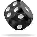 Marble Black D6 Dice Set (36 Dice, 12mm) - Oakie Doakie Dice - Image 4