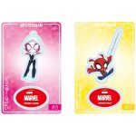 Marvel [Spider-Man] - Various Spider-Man Character Figure/Keychain/Card Booster Pack (Acrylic) - Toy Sapiens - Super Clear Series (5th Edition) - Image 4