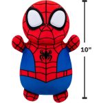Marvel [Spidey and His Amazing Friends] - Spider-Man Plush (10") - Jazwares - Squishmallows HugMees Series - Image 5