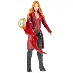Marvel's Avengers: Infinity War - Scarlet Witch with the Mind Stone Action Figure (6") - Hasbro - Infinity Stones Series - Image 3