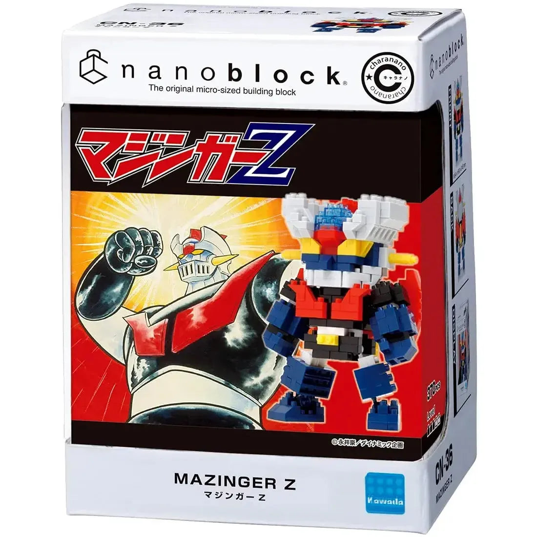 Mazinger-Z-Figure-Building-Set-Nanoblock-Charanano-Series-CN-36 Mazinger Z Figure Building Set - Nanoblock - Charanano Series (CN-36) - Image 1