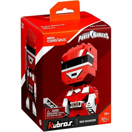 Mega Construx [Saban's Power Rangers] - Red Ranger Building Set - Mega Bloks - Kubros Series (31)