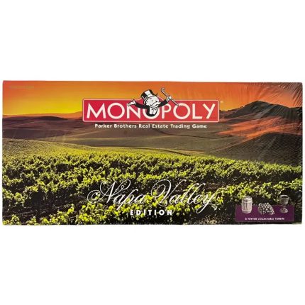 Monopoly: Napa Valley Edition - Economic Wine Board Game for Family, and Adults (2-6 Players, Ages 8+) - USAopoly