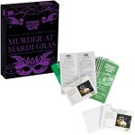 Murder Mystery Party: Murder at Mardi Gras - Social Deduction Mystery Board Game for Family and Adults (8 Players, Age 18+) - University Games - Image 2