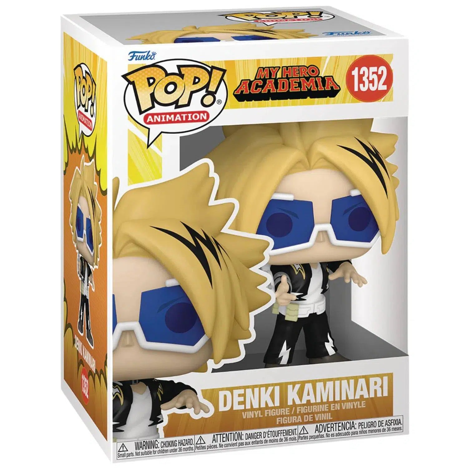 My-Hero-Academia-Denki-Kaminari-Figure-Funko-POP-Animation-Series-1352 My Hero Academia - Denki Kaminari Figure - Funko - POP! Animation Series (1352) - Image 1