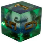 Mystic Meadow Dice Set (7 Dice, Polyhedral, Liquid Core) - Game Master Dice - Image 6