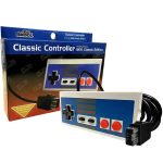 NES Classic Edition (Mini) - Blue Wired Controller (6' Cable, Wii U & Wii Compatible) - Old Skool - Image 2