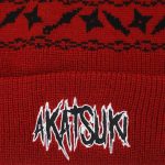 Naruto - Akatsuki Red Cuff Beanie Hat (Embroidered) - Bioworld - Image 2