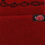 Naruto - Akatsuki Red Cuff Beanie Hat (Embroidered) - Bioworld - Image 4