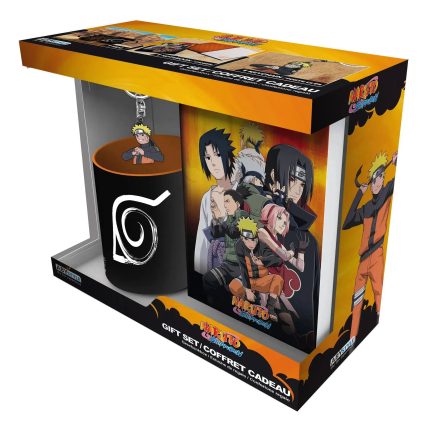 Naruto Shippuden - Naruto 3-Piece Gift Set - ABYstyle - 11 oz. Mug, Keychain, Notebook