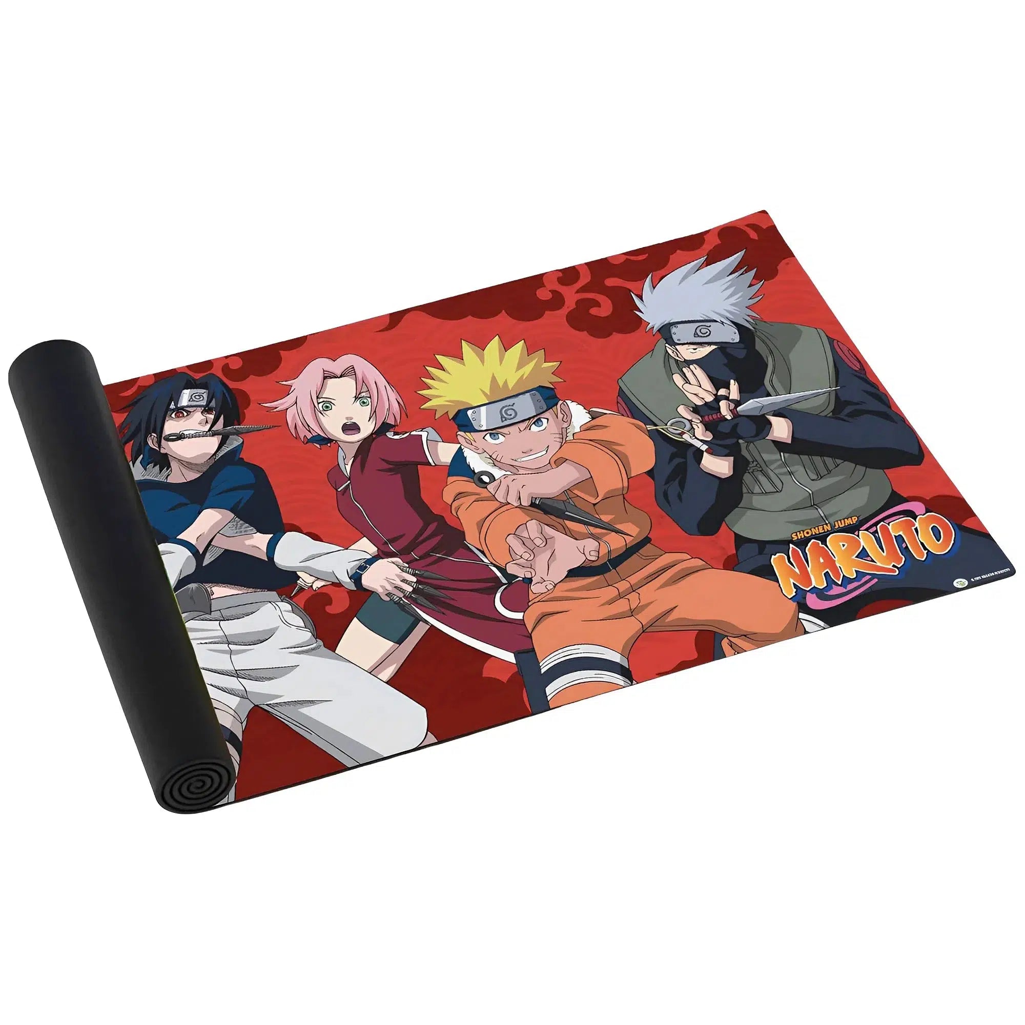 Naruto-Team-7-Card-Game-Standard-Size-Playmat-Japanime-Games-Players-Choice-Game-Accessories-Series Naruto - Team 7 Card Game Standard Size Playmat - Japanime Games - Player's Choice Game Accessories Series - Image 1