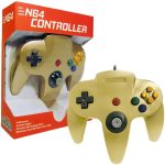 Nintendo 64 - Gold Wired Controller (6' Cable) - Old Skool - Image 2