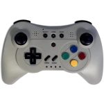Nintendo Wii U - Gray Wireless Controller (Rechargeable, Precision Analog Sticks) - Old Skool - Image 3