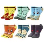 Pokémon - Character Names Ankle Socks (6 Pairs) - Bioworld - Image 2