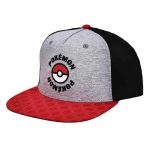 Pokémon - Pokeball Snapback Hat (Twill, Flat Bill) - Bioworld - Image 3