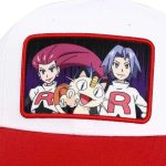 Pokémon - Team Rocket Patch Snapback Hat (Sublimated, Pre-Curved Bill) - Bioworld - Image 5