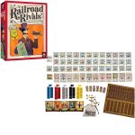 Railroad Rivals - Tile Placement Civilization Board Game for Family and Adults (1-5 Players, Age 8+) - University Games - Image 2