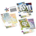 Roll to the Top - Dice-Based Math Board Game for Family, Adults, and Children (2-5 Players, Ages 9+) - Allplay - Image 2