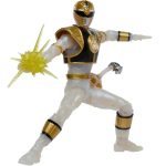 Saban's Power Rangers - Mighty Morphin White Ranger Action Figure (6") - Hasbro - Lightning Collection Series - Image 4