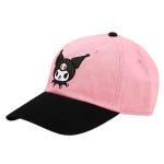 Sanrio [Hello Kitty] - Kuromi Hat (Pink, Embroidered, Contrast Bill) - Bioworld - Image 3