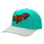 Scooby Doo - Werewolf & Scooby Snapback Hat (Teal, Embroidered, Pre-Curved Bill) - Bioworld - Image 4