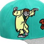 Scooby Doo - Werewolf & Scooby Snapback Hat (Teal, Embroidered, Pre-Curved Bill) - Bioworld - Image 5