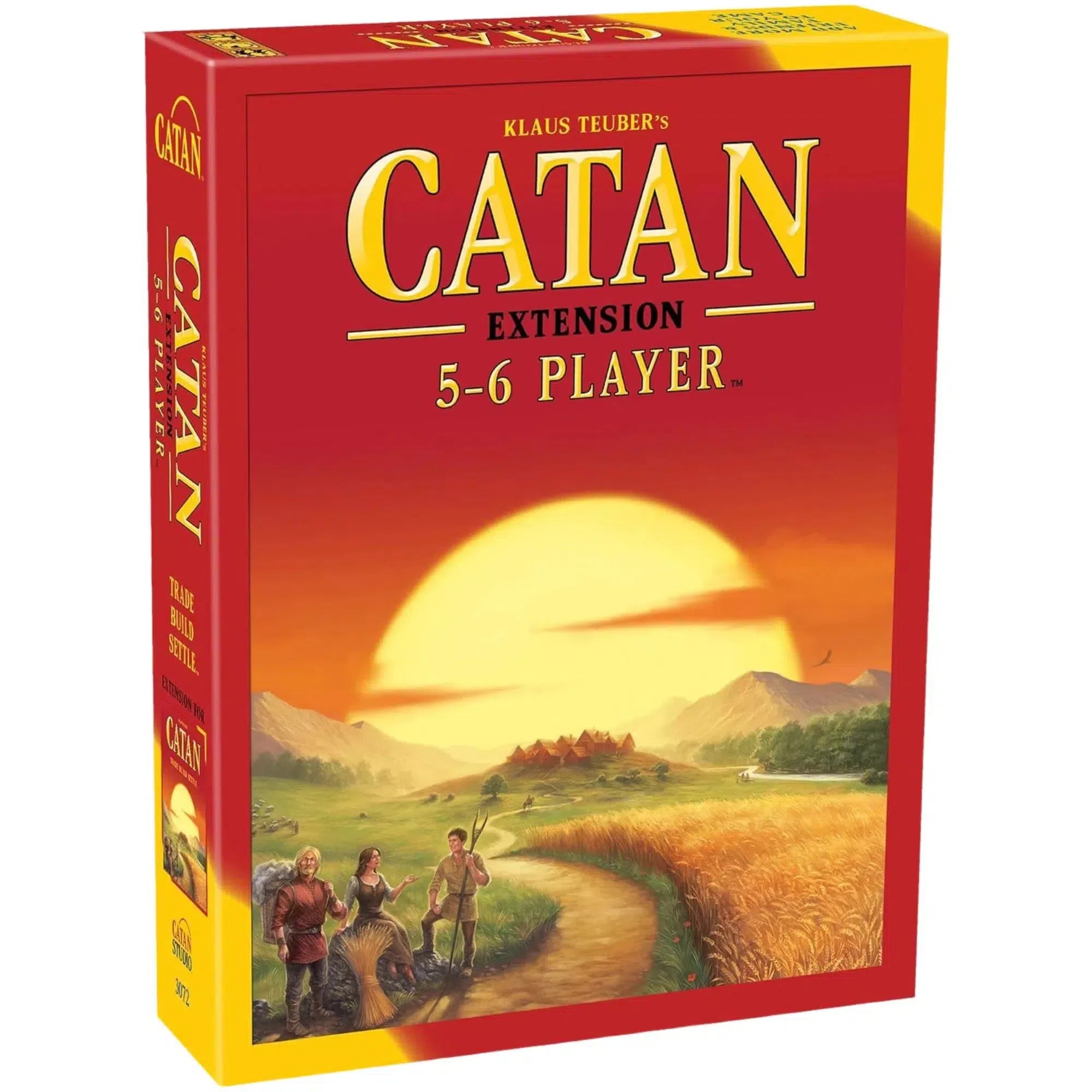Settlers-of-Catan-5-6-Player-Extension-Board-Game-Expansion-Catan-Studio Settlers of Catan: 5-6 Player Extension - Board Game Expansion - Catan Studio - Image 1