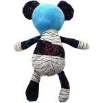 Silly Squiggles - Crazy Stitched Blue Mouse Plush (13") - Ganz - Image 2