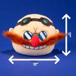 Sonic the Hedgehog - Dr. Eggman Head Plush Pillow (15") - Tomy - Club Mocchi Mocchi Series - Image 7