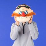 Sonic the Hedgehog - Dr. Eggman Head Plush Pillow (15") - Tomy - Club Mocchi Mocchi Series - Image 8