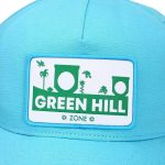 Sonic the Hedgehog - Green Hill Zone Snapback Hat (Light Blue, Ripstop, Pre-Curved Bill) - Bioworld - Image 5