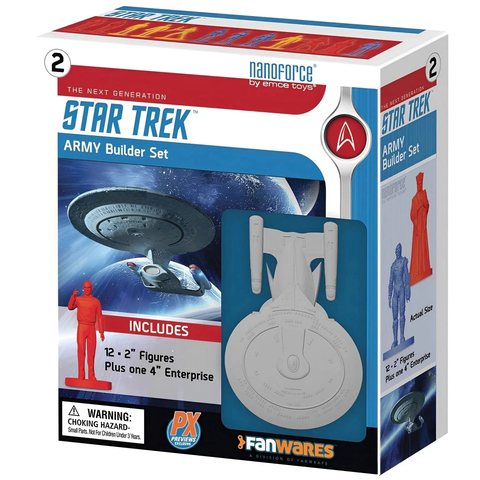 Star-Trek-The-Next-Generation-Nanoforce-Army-Builder-Figure-Boxed-Set-FanWares-EMCE-Toys Star Trek: The Next Generation - Nanoforce Army Builder Figure Boxed Set - FanWares, EMCE Toys - Image 1