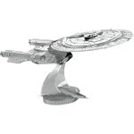 Star Trek: The Next Generation - Unpainted USS Enterprise NCC-1701-D Ship Figure Model Kit (Steel, Moderate Difficulty) - Fascinations - Metal Earth Series - Image 7