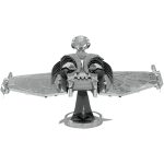 Star Trek - Unpainted Klingon Bird-of-Prey Ship Figure Model Kit (Steel, Challenging Difficulty) - Fascinations - Metal Earth Series - Image 2