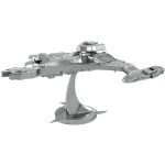 Star Trek - Unpainted Klingon Vor'Cha Class Ship Figure Model Kit (Steel, Challenging Difficulty) - Fascinations - Metal Earth Series - Image 4