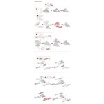 Star Trek - Unpainted Klingon Vor'Cha Class Ship Figure Model Kit (Steel, Challenging Difficulty) - Fascinations - Metal Earth Series - Image 9