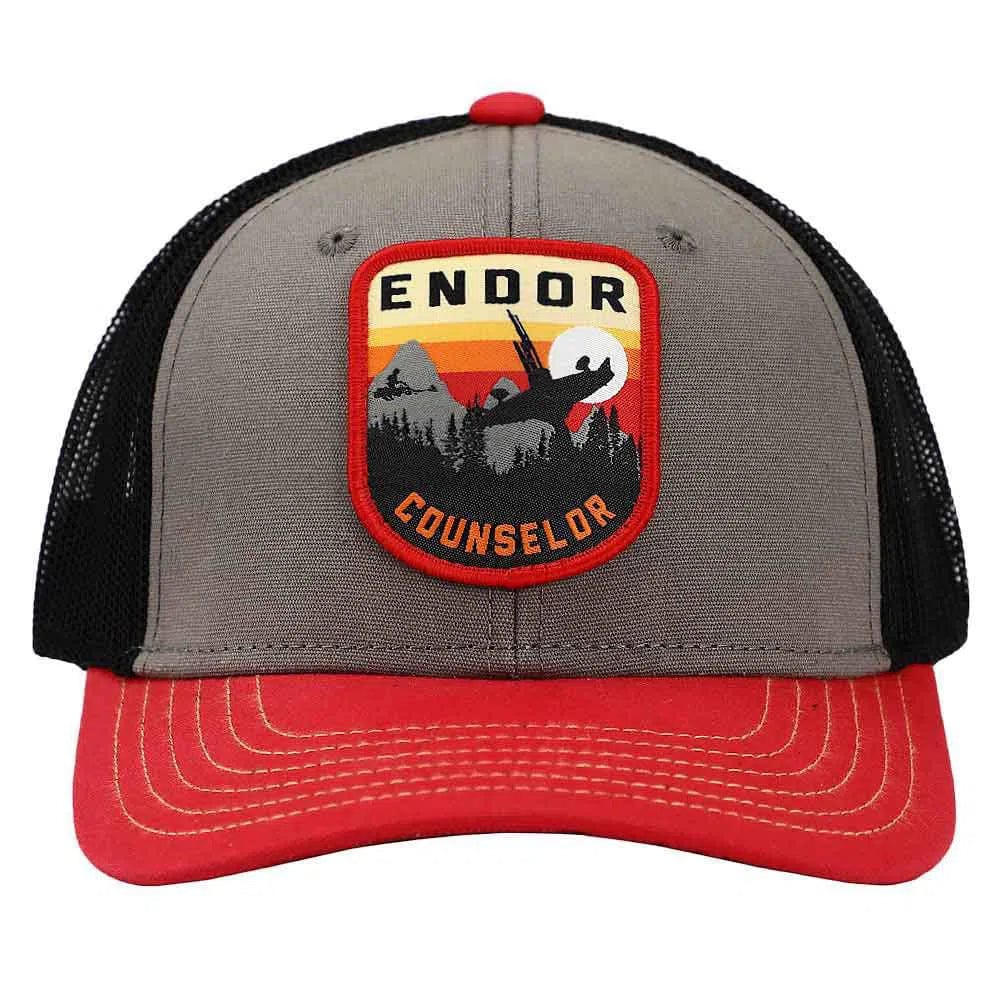 Star-Wars-Endor-Camp-Counselor-Washed-Trucker-Hat-Bioworld Star Wars - Endor Camp Counselor Washed Trucker Hat - Bioworld - Image 1