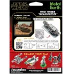 Star Wars - First Order Treadspeeder Figure Model Kit (Steel, Challenging Difficulty) - Fascinations - Metal Earth Series - Image 3