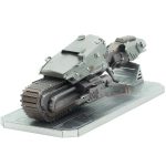 Star Wars - First Order Treadspeeder Figure Model Kit (Steel, Challenging Difficulty) - Fascinations - Metal Earth Series - Image 4