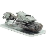 Star Wars - First Order Treadspeeder Figure Model Kit (Steel, Challenging Difficulty) - Fascinations - Metal Earth Series - Image 8