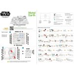 Star Wars - First Order Treadspeeder Figure Model Kit (Steel, Challenging Difficulty) - Fascinations - Metal Earth Series - Image 9