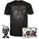 Star Wars - Metal Boba Fett Figure & T-Shirt Gift Set (#462) - Funko - Pop! Tees - Image 2