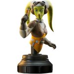 Star Wars - Pilot Hera Syndulla & Droid Chopper Mini-Bust Statue Figure Set (1:7 Scale, Limited Edition: 1 of 3,000) - Gentle Giant Ltd. - Image 2