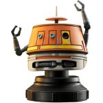 Star Wars - Pilot Hera Syndulla & Droid Chopper Mini-Bust Statue Figure Set (1:7 Scale, Limited Edition: 1 of 3,000) - Gentle Giant Ltd. - Image 3