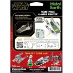 Star Wars - Resistance A-Wing Fighter Figure Model Kit (Steel, Challenging Difficulty) - Fascinations - Metal Earth Series - Image 3