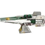 Star Wars - Resistance A-Wing Fighter Figure Model Kit (Steel, Challenging Difficulty) - Fascinations - Metal Earth Series - Image 5